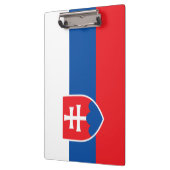 スロバキア国旗 クリップボード (左)