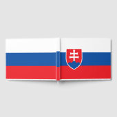 スロバキア国旗 ゲストブック (全面)