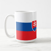 スロバキア国旗 コーヒーマグカップ (左)
