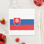 スロバキア国旗 スタンダードランチョンナプキン (インサイチュ)