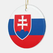 スロバキア国旗 セラミックオーナメント (左)
