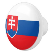 スロバキア国旗 セラミックノブ (右)