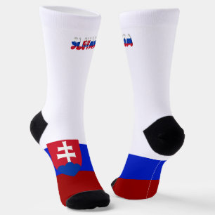 スロバキア国旗 ソックス
