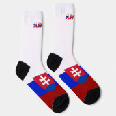 スロバキア国旗 ソックス (右)