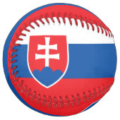 スロバキア国旗 ソフトボール (正面左)