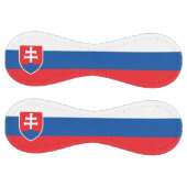 スロバキア国旗 ソフトボール (パネル)