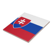 スロバキア国旗 タイル (側面)