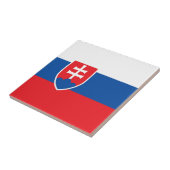 スロバキア国旗 タイル (側面)