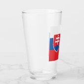 スロバキア国旗 タンブラーグラス (右)