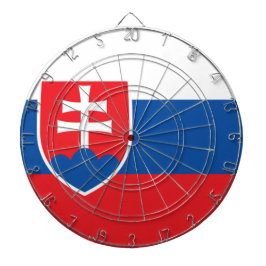 スロバキア国旗 ダーツボード