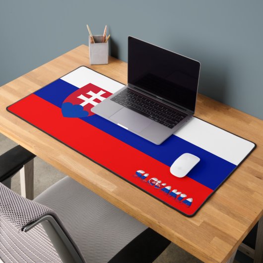スロバキア国旗 デスクマット (オフィス2)