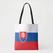 スロバキア国旗 トートバッグ (正面)