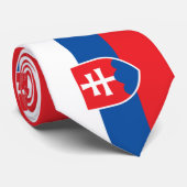 スロバキア国旗 ネクタイ (ロール)