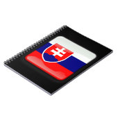 スロバキア国旗 ノートブック (左側)