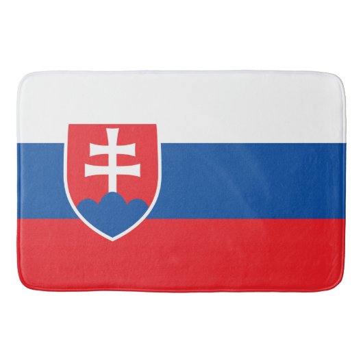 スロバキア国旗 バスマット (正面)
