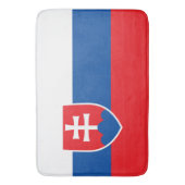 スロバキア国旗 バスマット (正面縦)