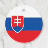 スロバキア国旗 フェイバータグ (裏面)