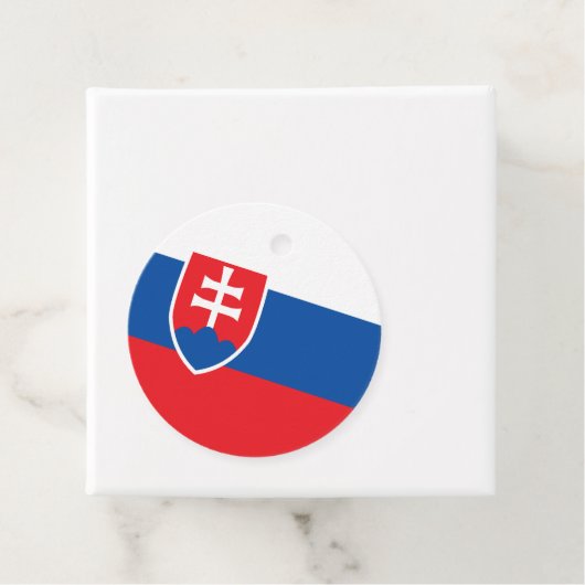 スロバキア国旗 フェイバータグ (インサイチュ)