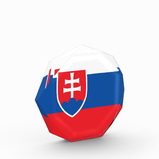 スロバキア国旗 フォトブロック (左)