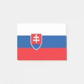 スロバキア国旗 ポストイット (正面)
