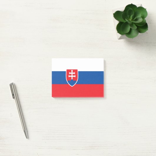 スロバキア国旗 ポストイット (オフィス)