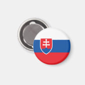 スロバキア国旗 マグネット (正面/裏面)