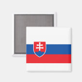 スロバキア国旗 マグネット (正面/裏面)