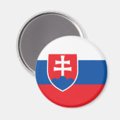 スロバキア国旗 マグネット (正面/裏面)