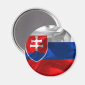 スロバキア国旗 マグネット (正面/裏面)