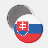 スロバキア国旗 マグネット (正面/裏面)