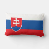 スロバキア国旗 ランバークッション (裏面)