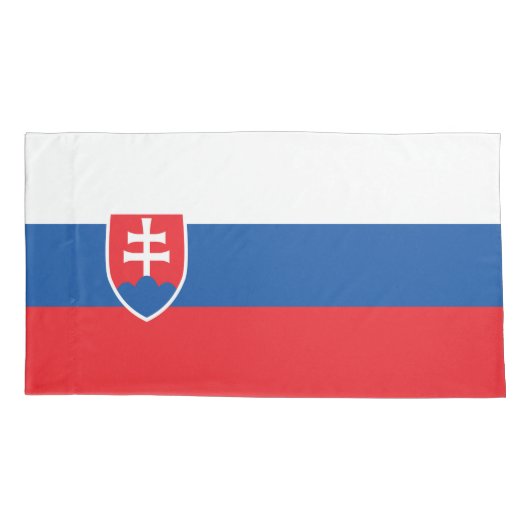スロバキア国旗 枕カバー (裏面)