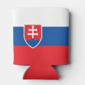 スロバキア国旗 缶クーラー (裏面)