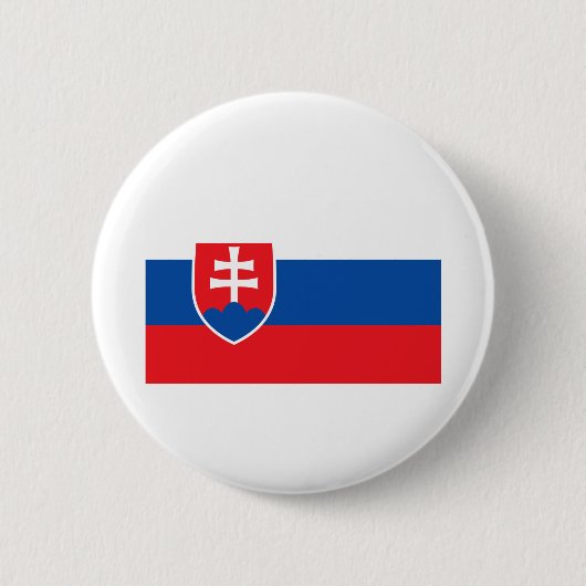 スロバキア国旗 缶バッジ (正面)