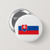 スロバキア国旗 缶バッジ (正面&裏面)