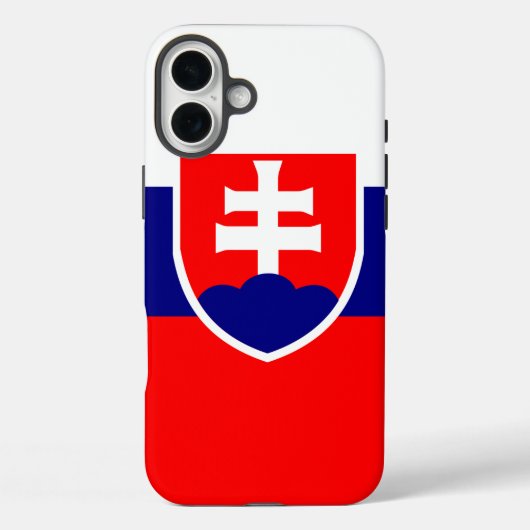 スロバキア国旗 Case-Mate iPhoneケース (裏面)