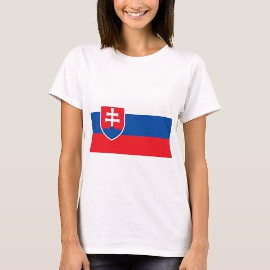 スロバキア国旗 Tシャツ (正面)