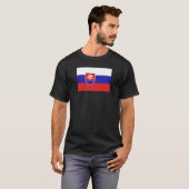 スロバキア国旗 Tシャツ (正面フル)