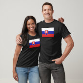 スロバキア国旗 Tシャツ (ユニセックス)