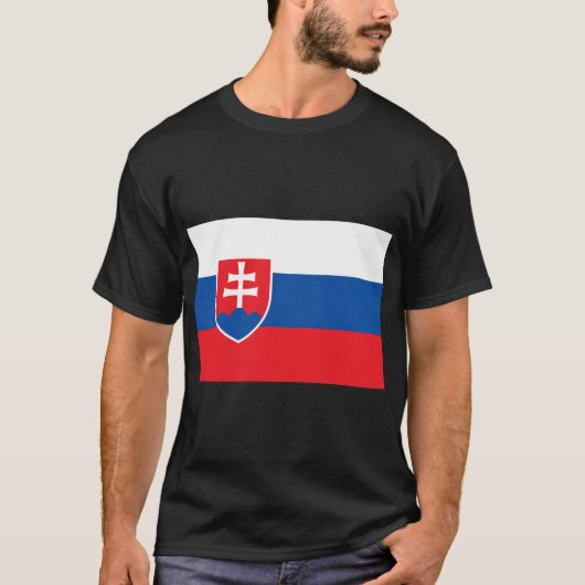 スロバキア国旗 Tシャツ (正面)