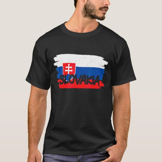スロバキア国旗 Tシャツ (正面)