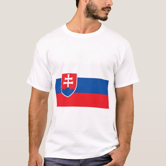 スロバキア国旗 Tシャツ (正面)