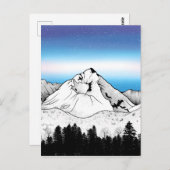 スロバキア山 ポストカード (正面/裏面)