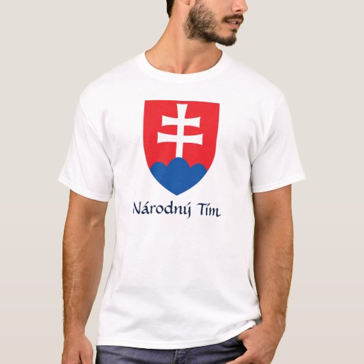 スロバキア軍服ナロドニーTシャツ Tシャツ (正面)