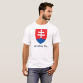 スロバキア軍服ナロドニーTシャツ Tシャツ (正面フル)