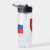 スロバキア軍用コート、国旗、スロバキア ウォーターボトル (右面)