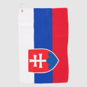 スロバキア ゴルフタオル (正面)