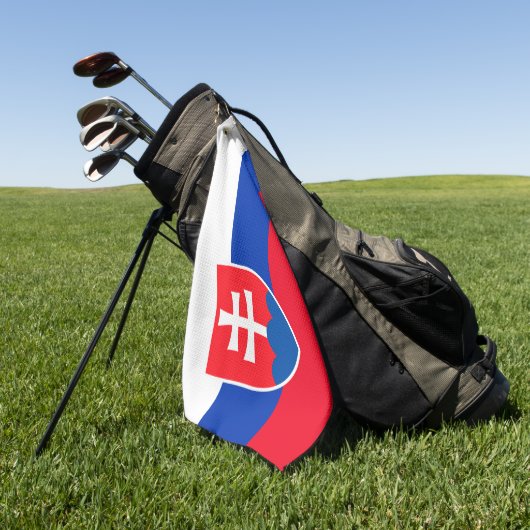 スロバキア ゴルフタオル (グリーン)