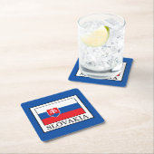 スロバキア スクエアペーパーコースター (インサイチュ)