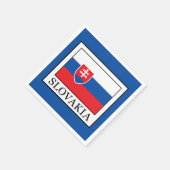 スロバキア スタンダードカクテルナプキン (角)